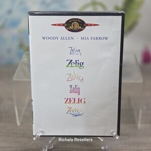 Zelig (DVD, 1983) New & Sealed! Mia Farrow Woody Allen